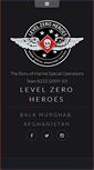 Mobile Screenshot of levelzeroheroes.com
